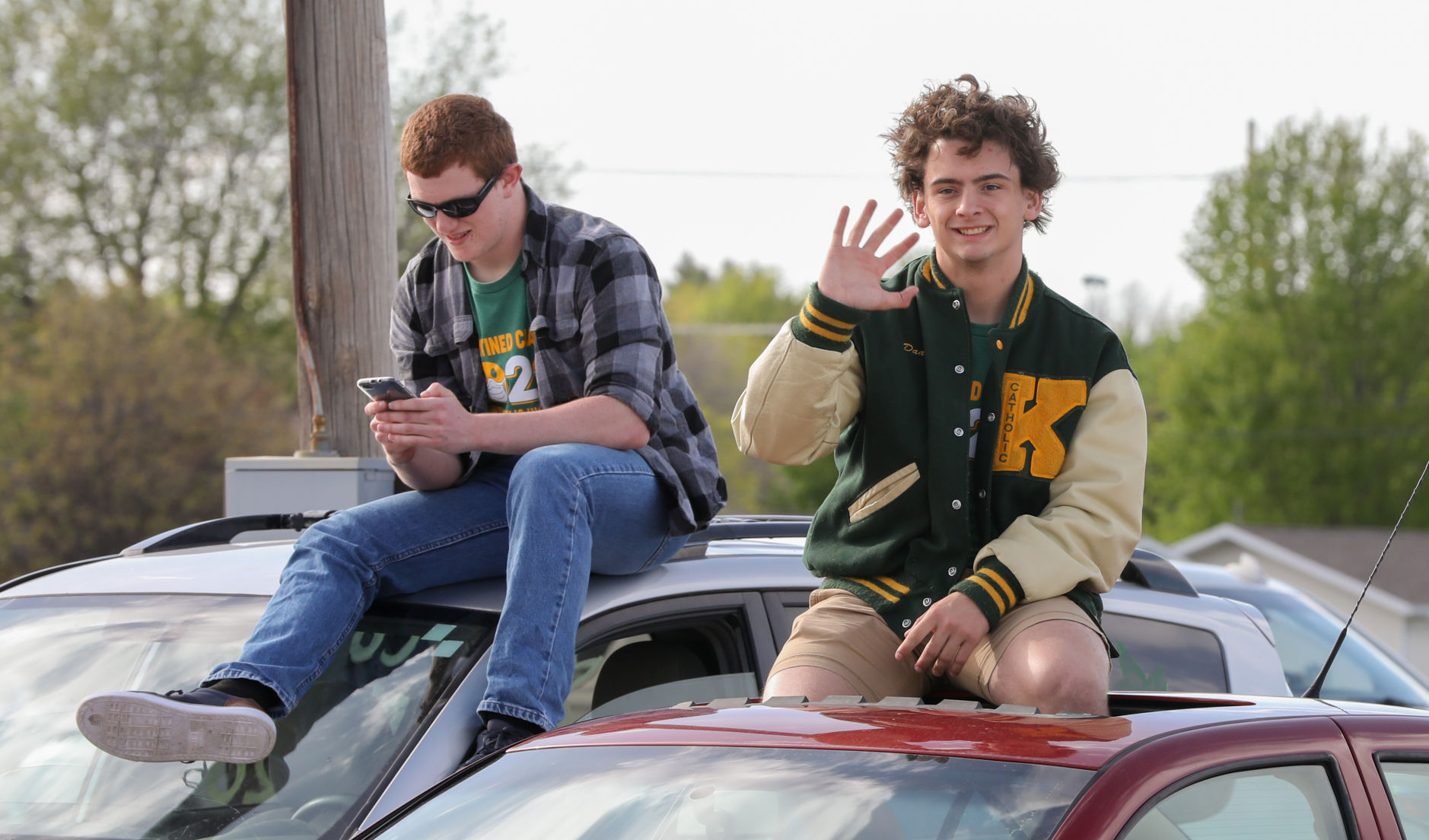 KCHS senior drive-thru